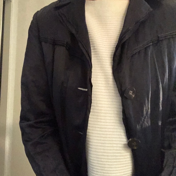 Cole Haan Black Coat - Picture 4 of 16